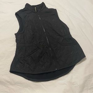 Ladies L black vest